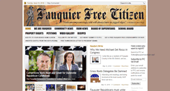 Desktop Screenshot of fauquierfreecitizen.com